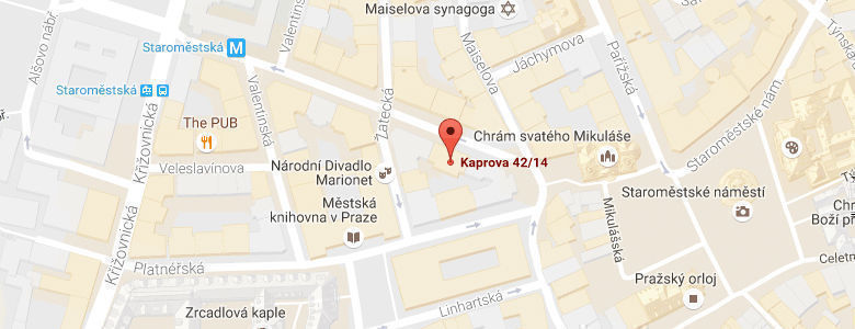 Kaprova 42/14, 110 00 Praha 1